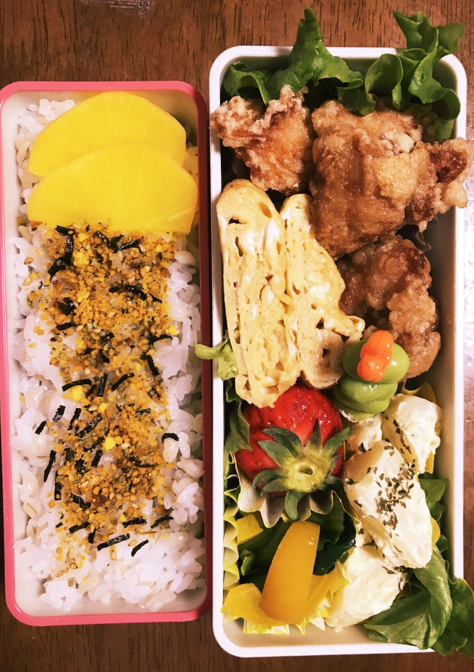 唐揚げ弁当-レシピのメイン写真