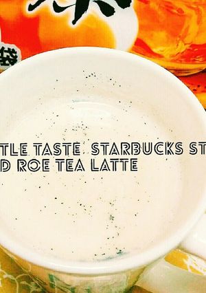 優しい味♡スタバ風ほうじ茶ラテ-レシピのメイン写真