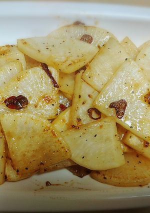 アンチョビ大根-レシピのメイン写真