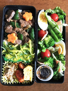 焼肉丼弁当-レシピのメイン写真