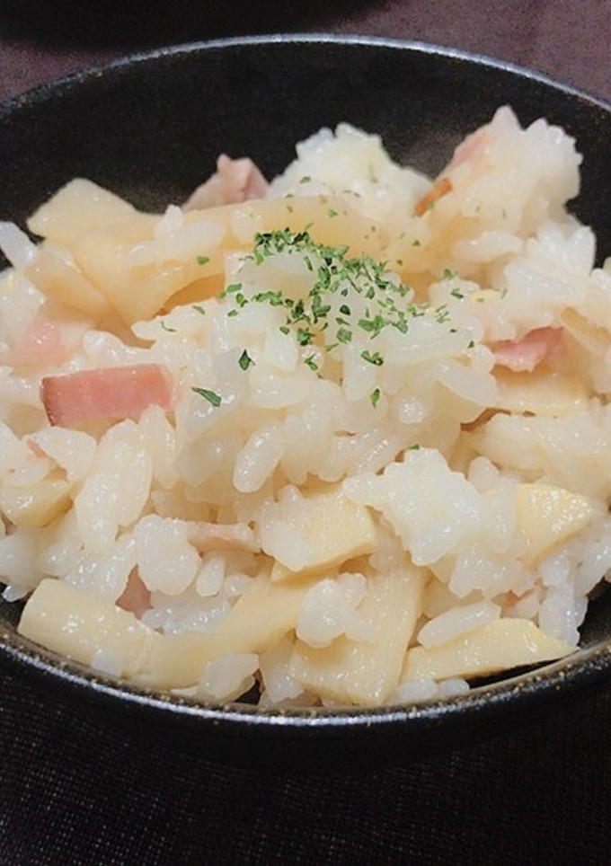 筍の炊き込みご飯 ~バター醤油~ :-)-レシピのメイン写真