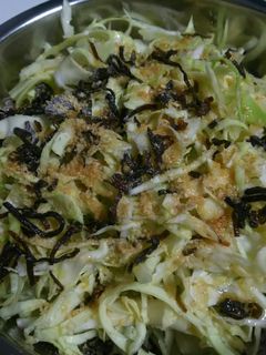 キャベツと塩昆布で簡単サラダ-レシピのメイン写真