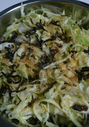 キャベツと塩昆布で簡単サラダ-レシピのメイン写真