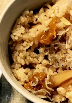 レンコンと生姜の炊き込みご飯☆栄養満点-レシピのメイン写真