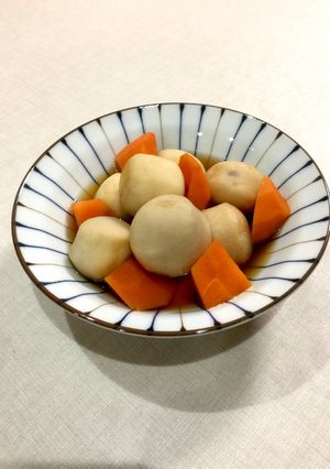 里芋と人参の甘煮-レシピのメイン写真