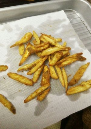 から揚げ粉で材料3つの簡単ごぼうフライ-レシピのメイン写真