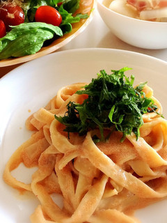 めんたいこパスタ-レシピのメイン写真