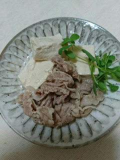 簡単で旨い!安い豚肉で肉豆腐!-レシピのメイン写真