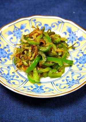 簡単！ピーマンとしらすの焦がし醤油炒め-レシピのメイン写真