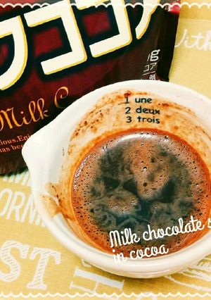 調整ココアで節約☆簡単チョコレートソース-レシピのメイン写真