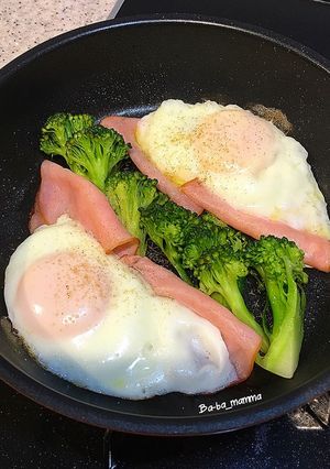 取り分け楽々目玉焼き-レシピのメイン写真
