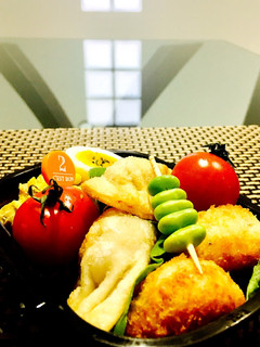 晴れの日の遠足☆揚げ餃子弁当☆-レシピのメイン写真