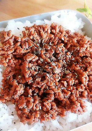 お弁当に♡﻿超簡単！ケチャップそぼろ-レシピのメイン写真