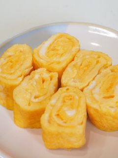 お弁当に!卵1個の小さな卵焼き-レシピのメイン写真
