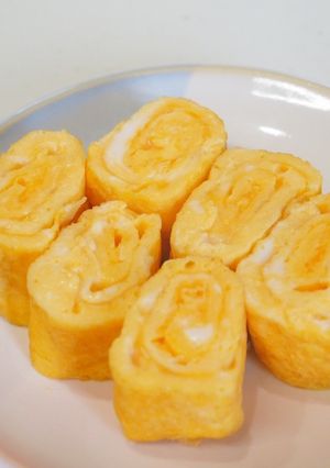 お弁当に!卵1個の小さな卵焼き-レシピのメイン写真