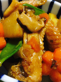 煮汁活用!鶏手羽の照り煮-レシピのメイン写真