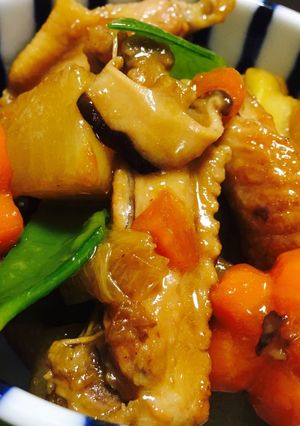 煮汁活用！鶏手羽の照り煮-レシピのメイン写真