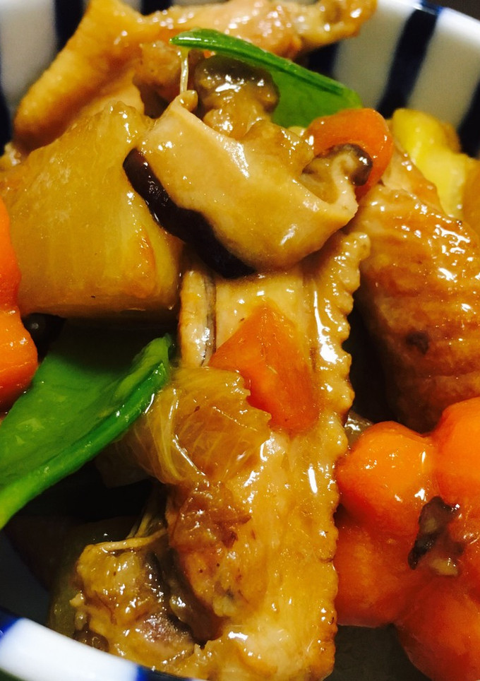 煮汁活用！鶏手羽の照り煮-レシピのメイン写真