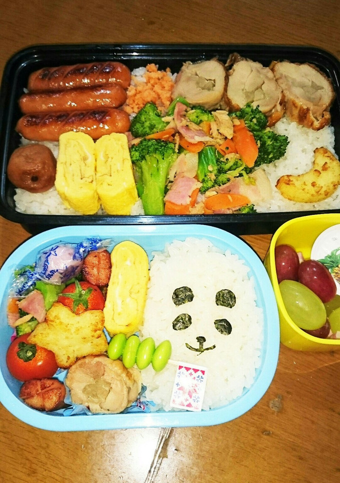今日も旦那弁、幼稚園弁428-レシピのメイン写真