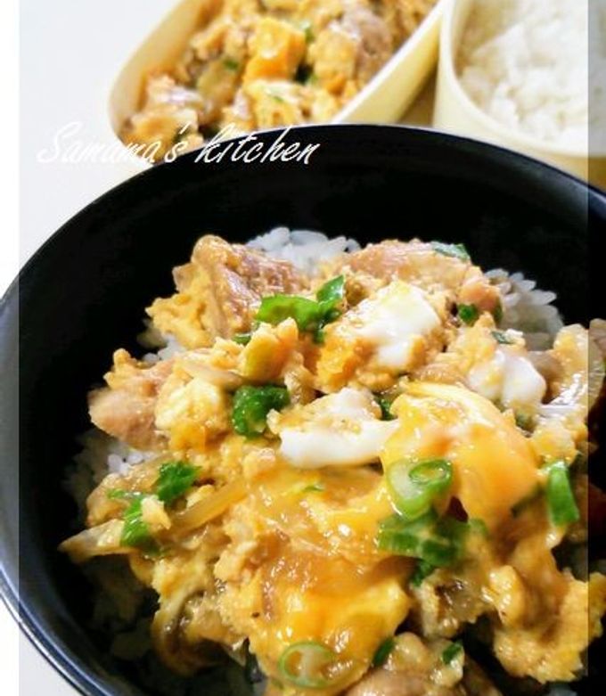 お弁当用の親子丼-レシピのメイン写真