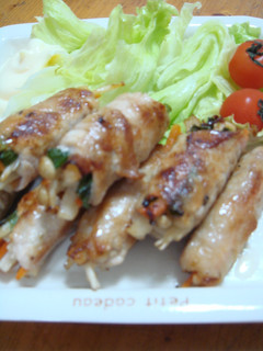 ฺ*:.。野菜いっぱい肉巻き。.:*-レシピのメイン写真