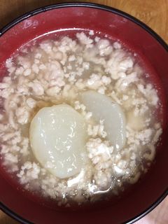 カブの鶏そぼろあんかけ-レシピのメイン写真