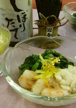 金沢春菊の酢の物-レシピのメイン写真