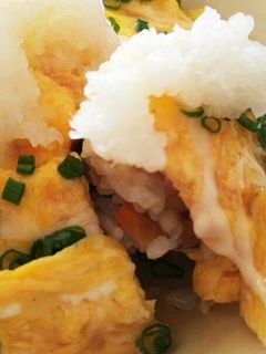 おせち料理救済☆筑前煮で和風オムライス-レシピのメイン写真