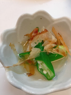 レンジで簡単オクラの白だし-レシピのメイン写真