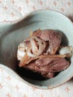 鶏モツの生姜煮-レシピのメイン写真