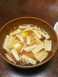 豆腐とえのき★味噌汁-レシピのメイン写真