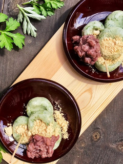よもぎだんごの詳しい作り方-レシピのメイン写真