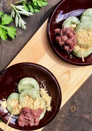よもぎだんごの詳しい作り方-レシピのメイン写真
