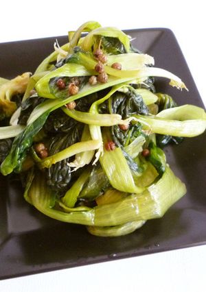 ターツァイの中華風漬物　酸菜-レシピのメイン写真