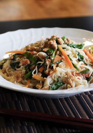 沖縄料理 薬膳 そうめんチャンプルー-レシピのメイン写真