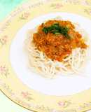 ソフト麺トマトソース【学校給食】