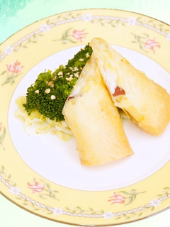 さつまいもチーズ春巻き【学校給食】-レシピのメイン写真