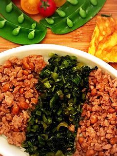 ごはんがすすむ!納豆と豚挽き肉そぼろ丼-レシピのメイン写真