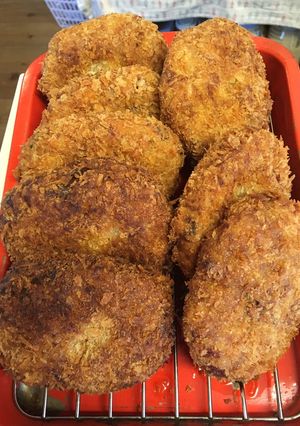 コロッケ(ハッシュドビーフのあまりで)-レシピのメイン写真