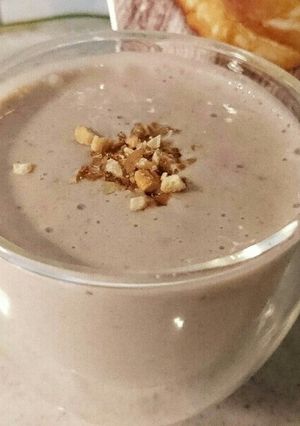 バナナ+ナッツの豆乳スムージー♪旨～☆-レシピのメイン写真