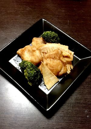 鶏胸肉と筍の炒めもの-レシピのメイン写真