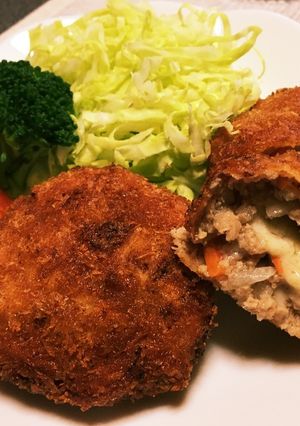 スマートチーズinメンチカツ-レシピのメイン写真