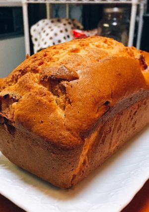 苺とフランボワーズが香るパウンドケーキ-レシピのメイン写真