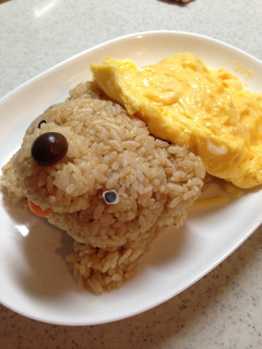 くまちゃんオムライス-レシピのメイン写真