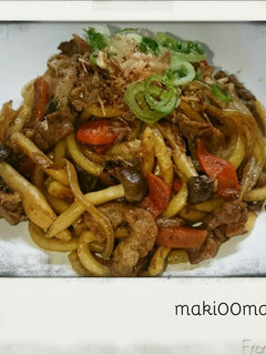 焼きうどん-レシピのメイン写真