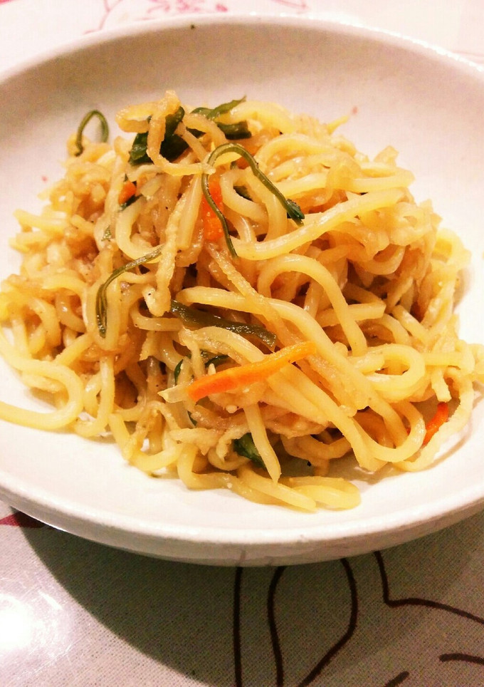 地味うま♪切り干し大根と蒟蒻麺の煮物-レシピのメイン写真