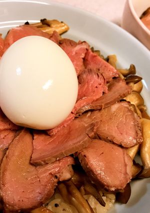 美味しいタレで♡ローストビーフ丼-レシピのメイン写真