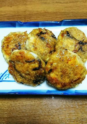 ご飯が進むもちもち蓮根団子-レシピのメイン写真