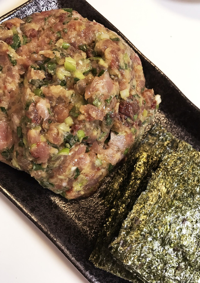 安い・旨い・早い・簡単カツオのなめろう-レシピのメイン写真