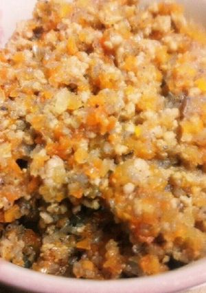 こんにゃくと豚ひきの甘辛丼-レシピのメイン写真